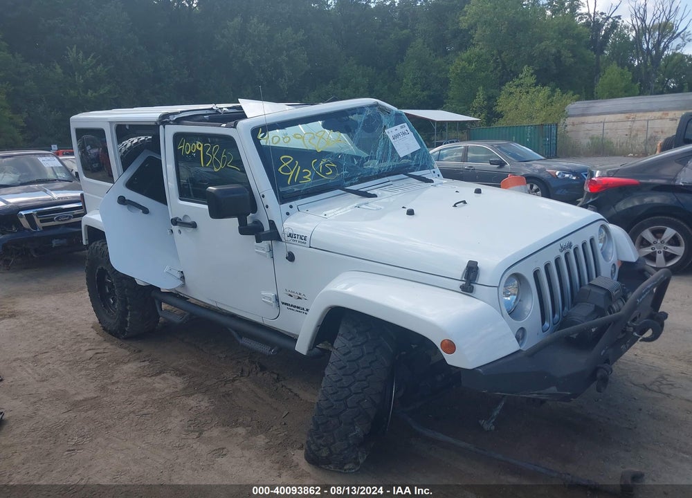 2016 JEEP WRANGLER UNLIMITED SAHARA VIN: 1C4BJWEG2GL172750