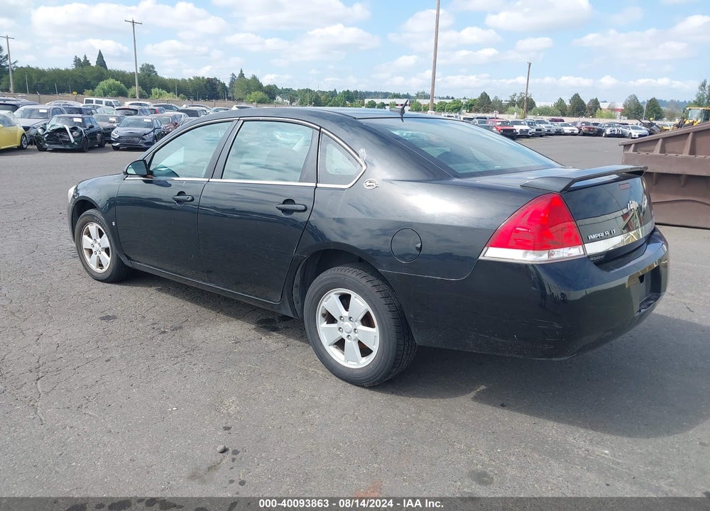 2008 CHEVROLET IMPALA LT VIN: 2G1WT58K889195019