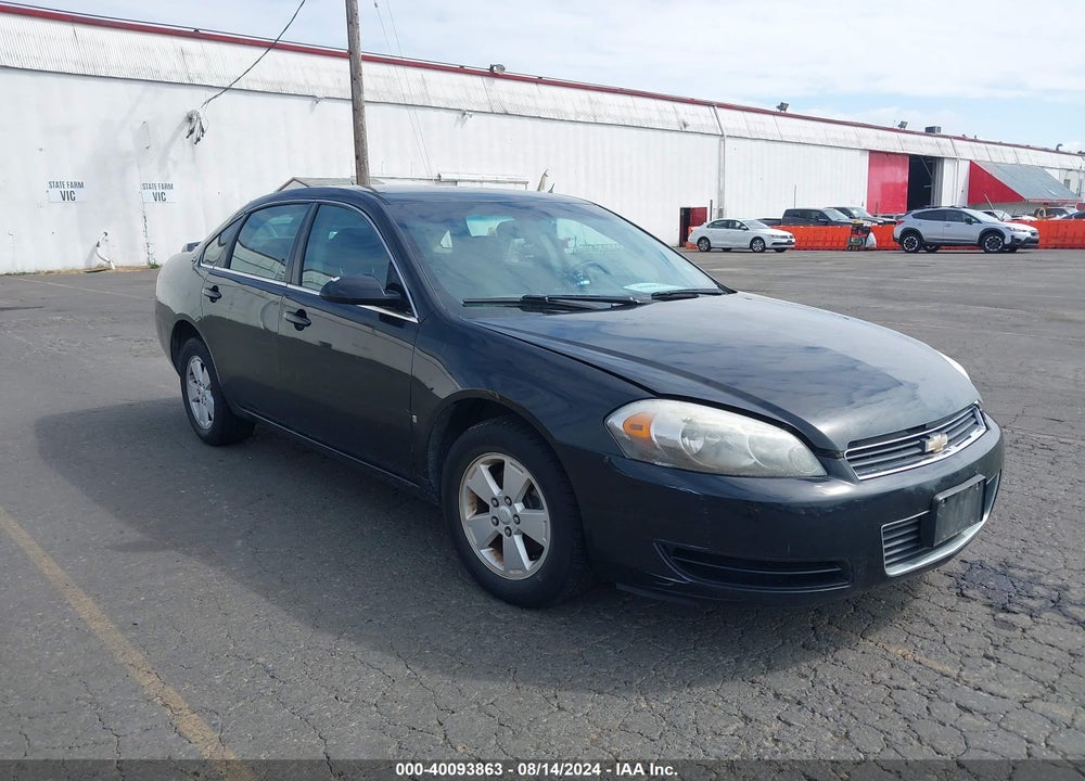2008 CHEVROLET IMPALA LT VIN: 2G1WT58K889195019