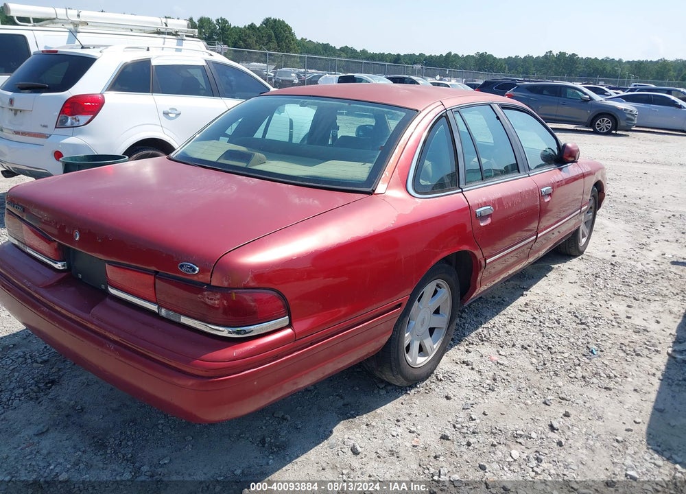 1996 FORD CROWN VICTORIA VIN: 2FALP73W9TX127763