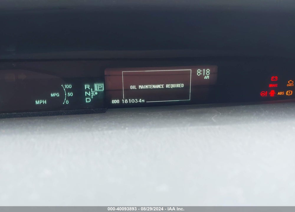 2011 TOYOTA PRIUS TWO VIN: JTDKN3DU3B1417831