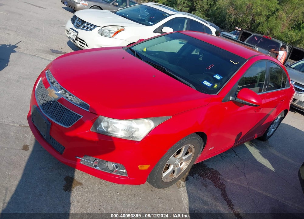 2012 CHEVROLET CRUZE 1LT VIN: 1G1PF5SCXC7288177