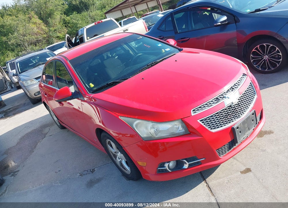 2012 CHEVROLET CRUZE 1LT VIN: 1G1PF5SCXC7288177