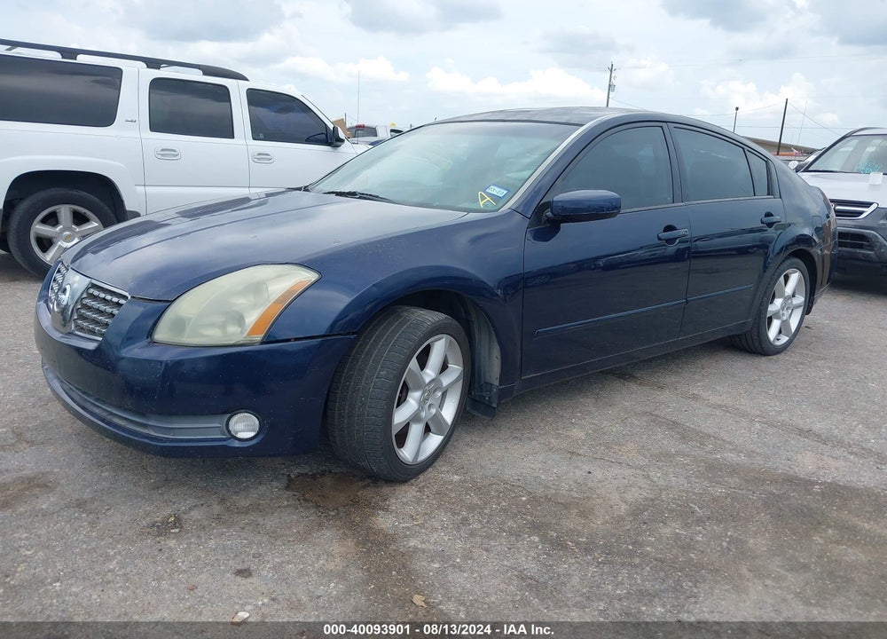 2004 NISSAN MAXIMA 3.5 SE VIN: 1N4BA41E64C898203