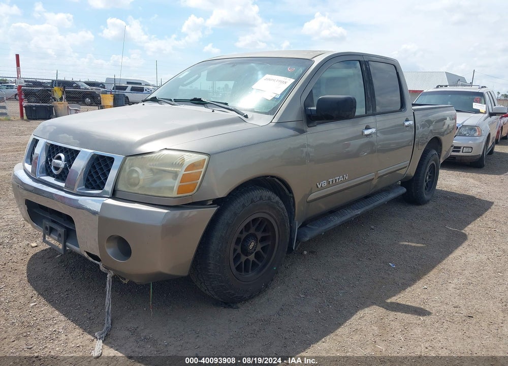2007 NISSAN TITAN SE VIN: 1N6AA07A57N209955