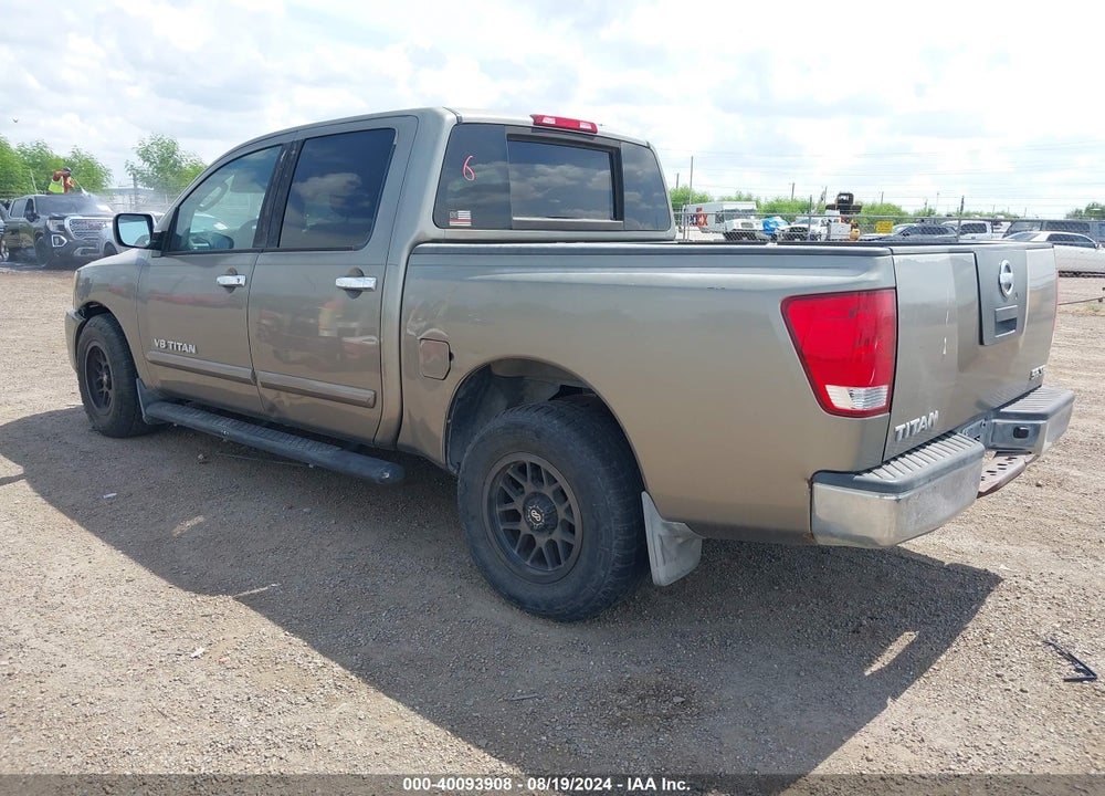 2007 NISSAN TITAN SE VIN: 1N6AA07A57N209955