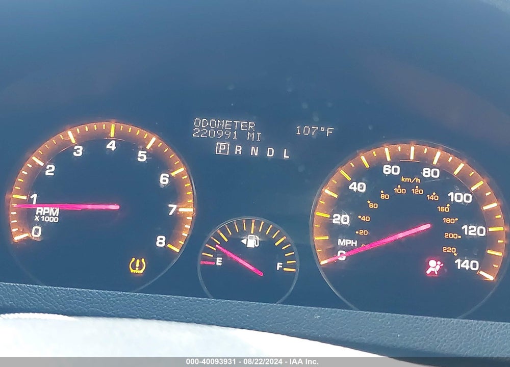 2008 SATURN OUTLOOK XR VIN: 5GZER237X8J180656