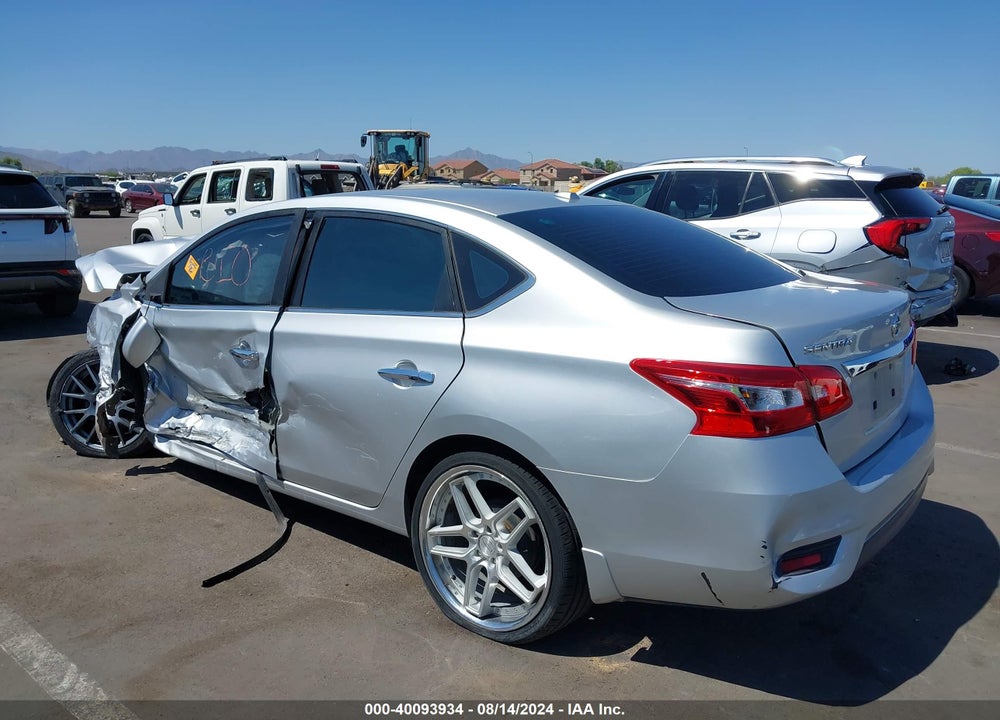 2017 NISSAN SENTRA SV VIN: 3N1AB7AP6HY402631