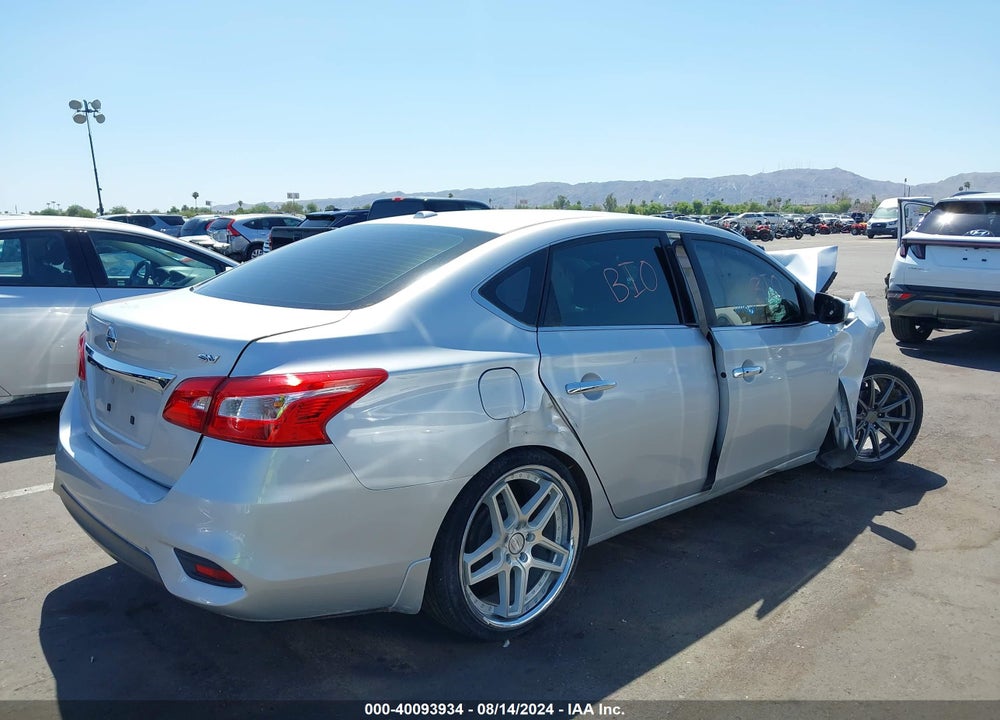 2017 NISSAN SENTRA SV VIN: 3N1AB7AP6HY402631