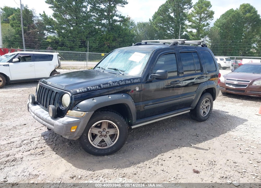 2005 JEEP LIBERTY RENEGADE VIN: 1J4GL38K55W684877