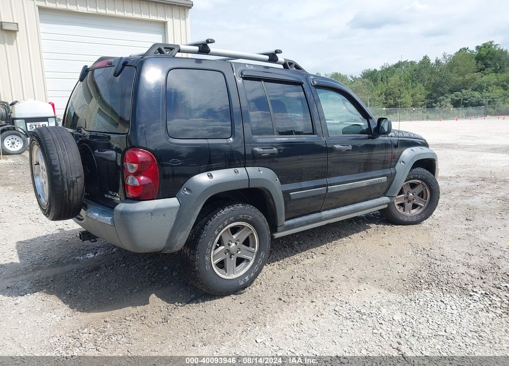 2005 JEEP LIBERTY RENEGADE VIN: 1J4GL38K55W684877