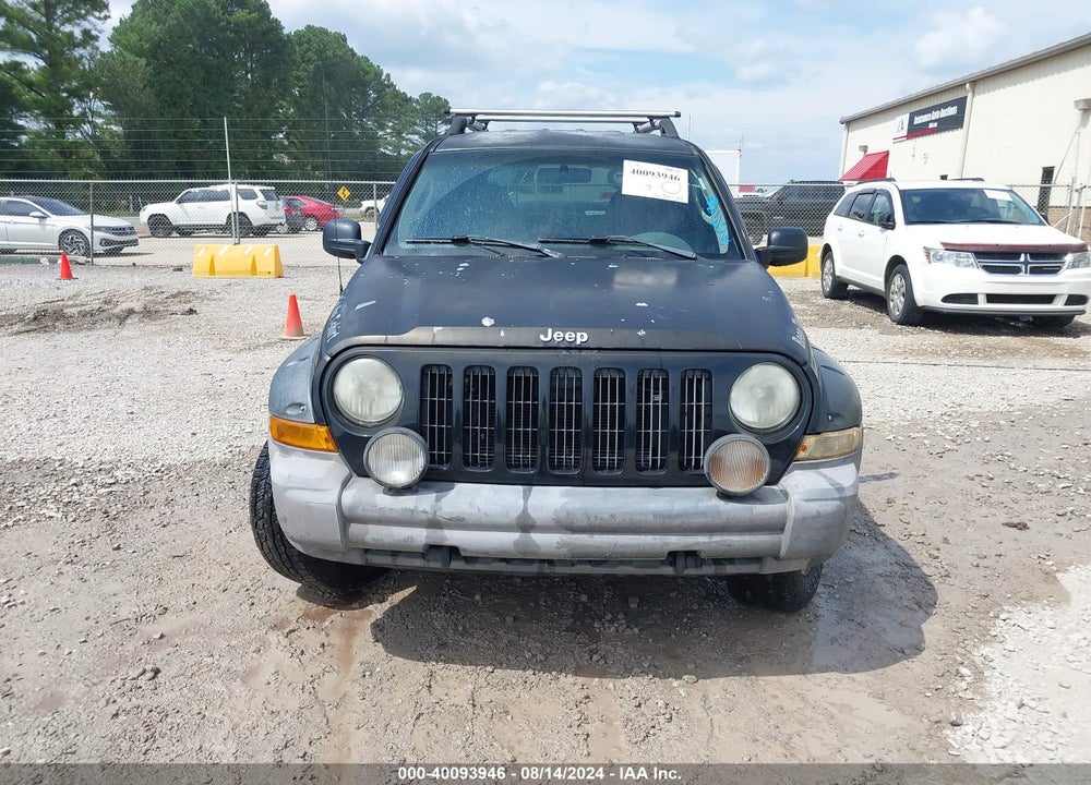 2005 JEEP LIBERTY RENEGADE VIN: 1J4GL38K55W684877