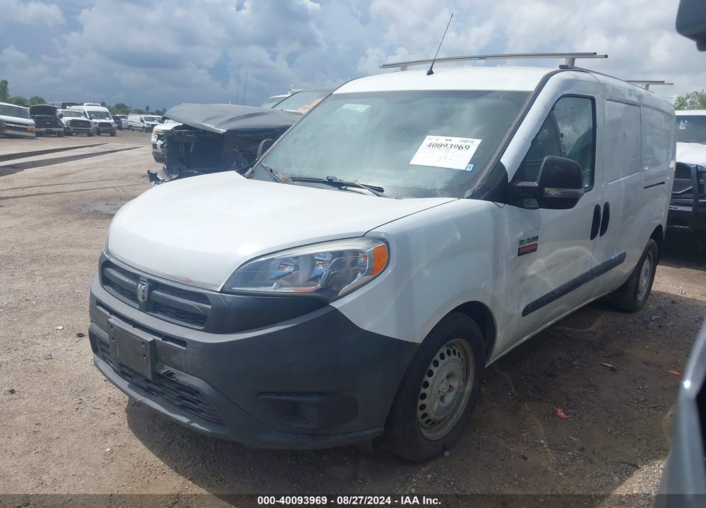 2017 RAM PROMASTER CITY TRADESMAN VIN: ZFBERFAB0H6H01179