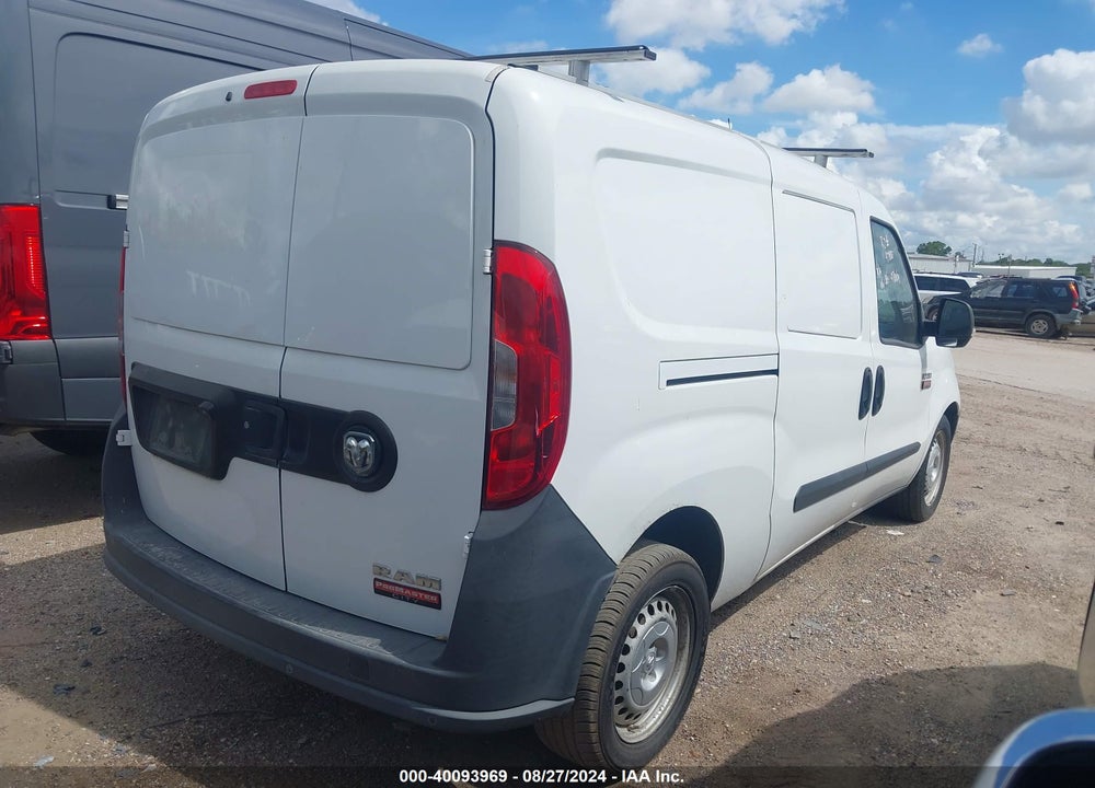 2017 RAM PROMASTER CITY TRADESMAN VIN: ZFBERFAB0H6H01179