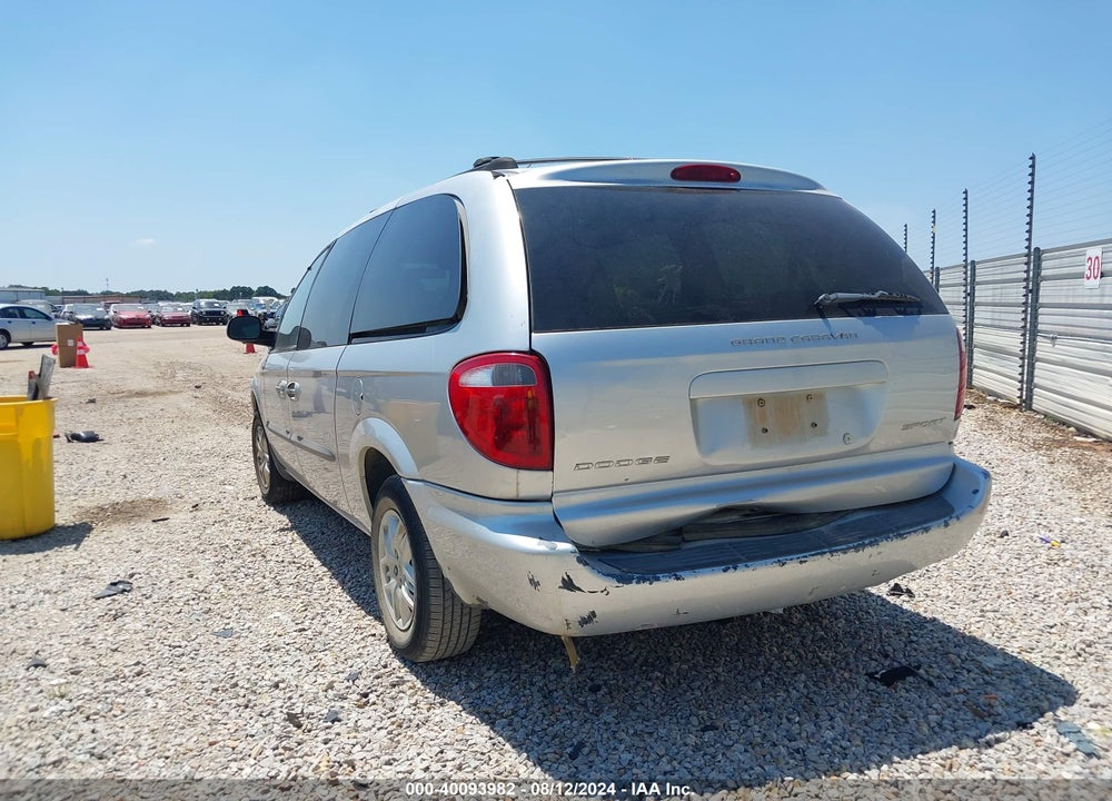 2003 DODGE GRAND CARAVAN SPORT VIN: 2D4GP44303R184164