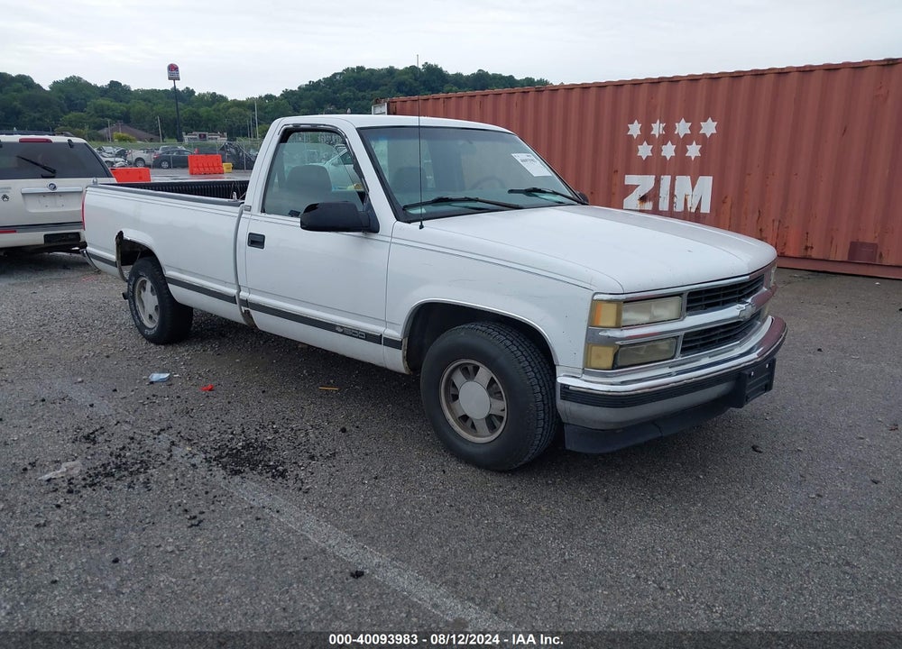 1997 CHEVROLET C1500 FLEETSIDE VIN: 1GCEC14W0VZ165471