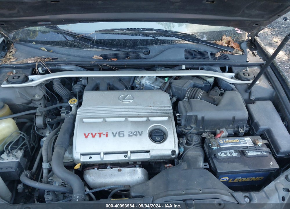 2003 LEXUS ES 300 VIN: JTHBF30GX36012517