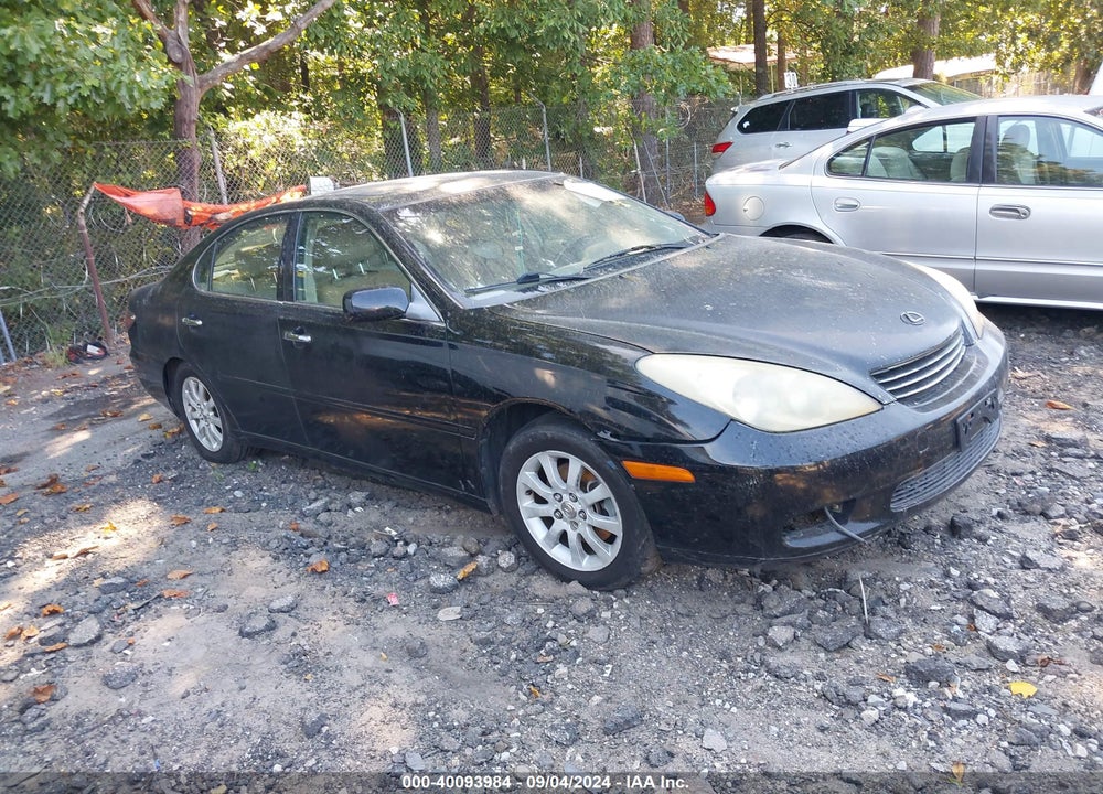 2003 LEXUS ES 300 VIN: JTHBF30GX36012517