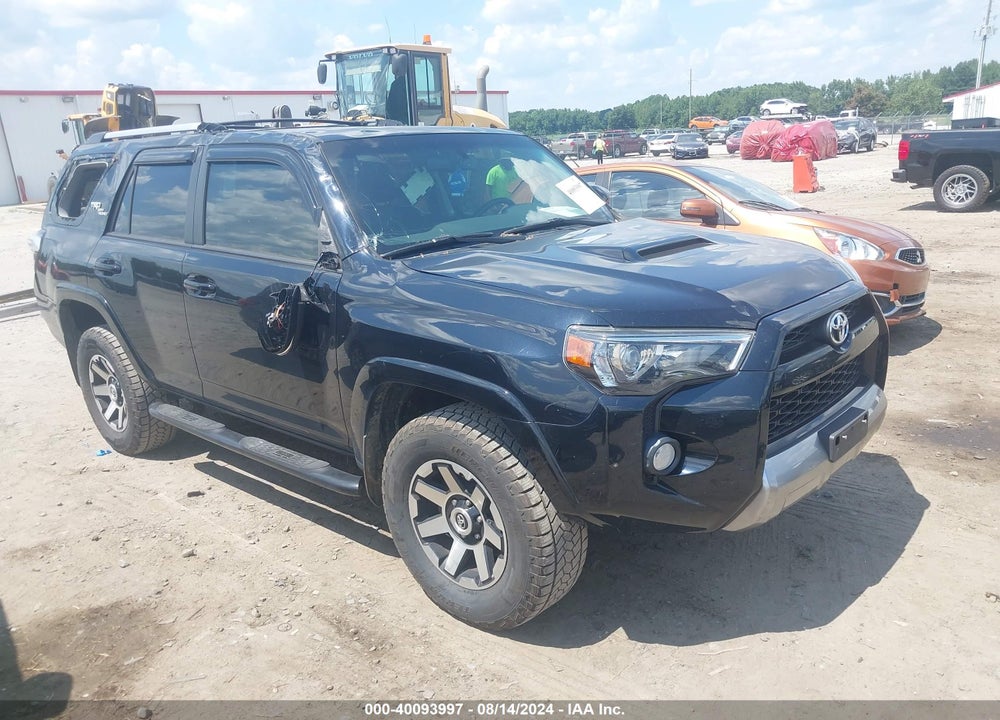 2018 TOYOTA 4RUNNER TRD OFF ROAD PREMIUM VIN: JTEBU5JR6J5548866