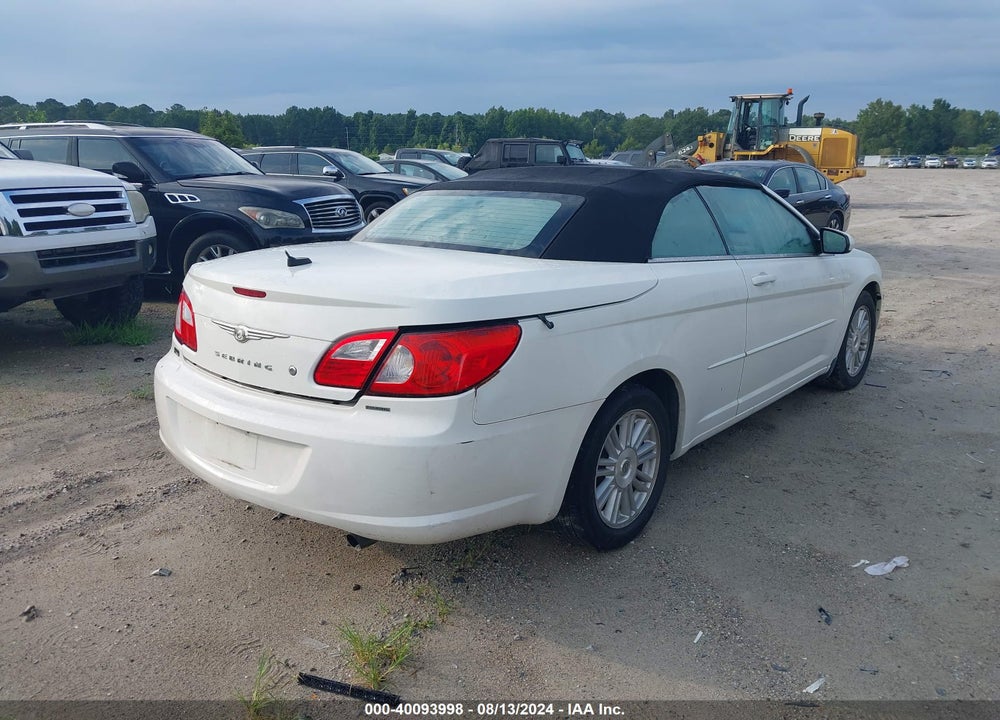 2008 CHRYSLER SEBRING TOURING VIN: 1C3LC55R28N248357