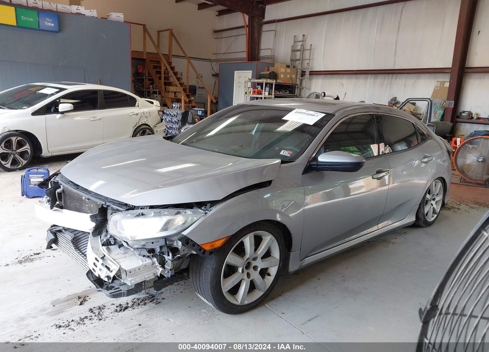 2018 HONDA CIVIC EX VIN: SHHFK7H58JU208786