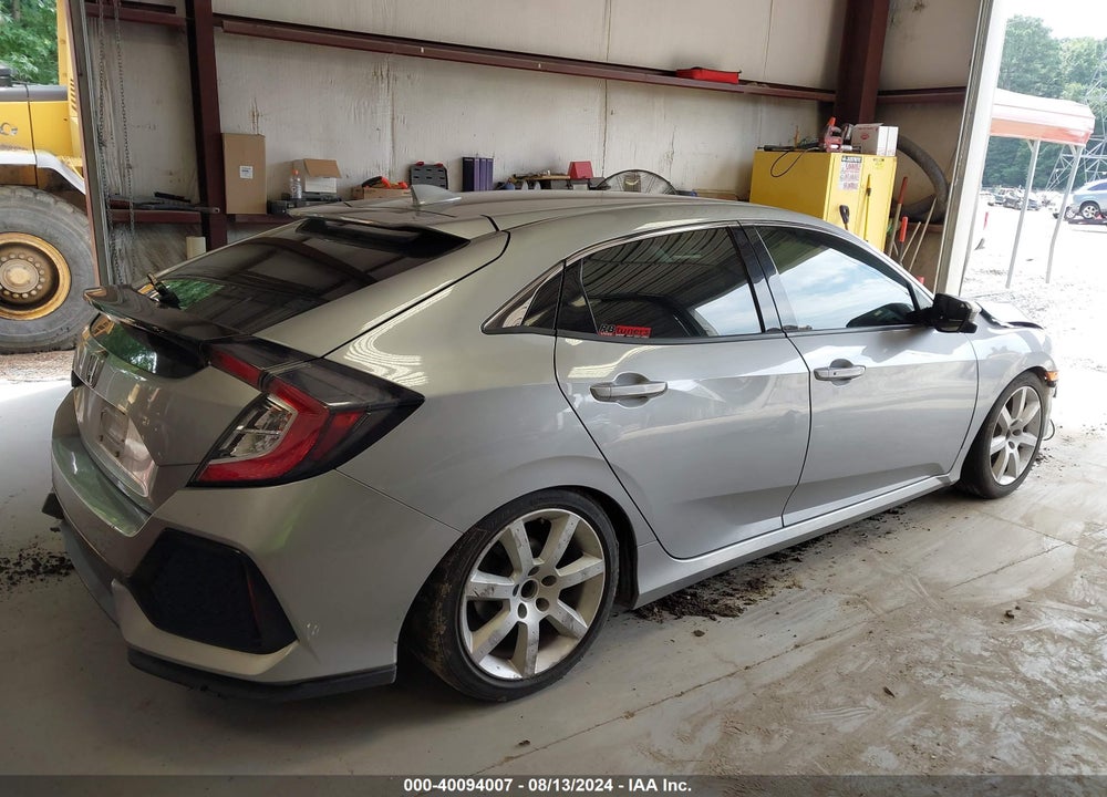 2018 HONDA CIVIC EX VIN: SHHFK7H58JU208786