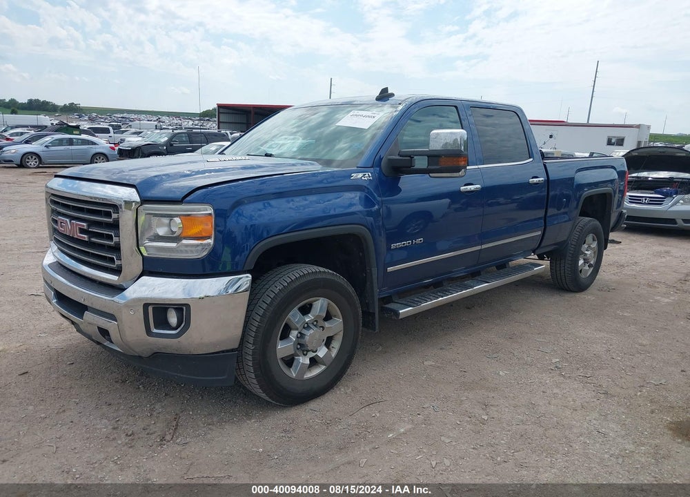 2015 GMC SIERRA 2500HD SLT VIN: 1GT12ZE84FF543858