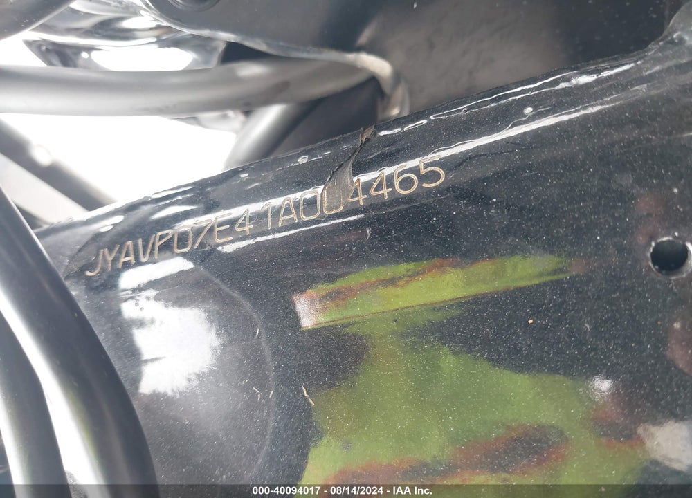 2001 YAMAHA XV1600 VIN: JYAVP07E41A004465