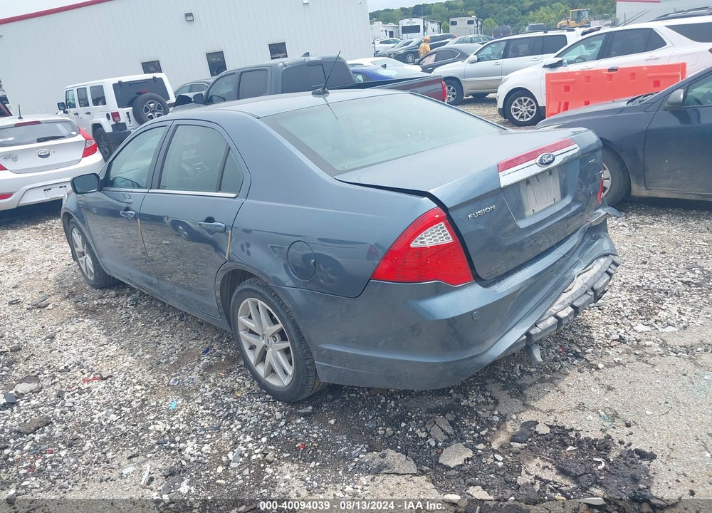 2012 FORD FUSION SEL VIN: 3FAHP0JA6CR331780
