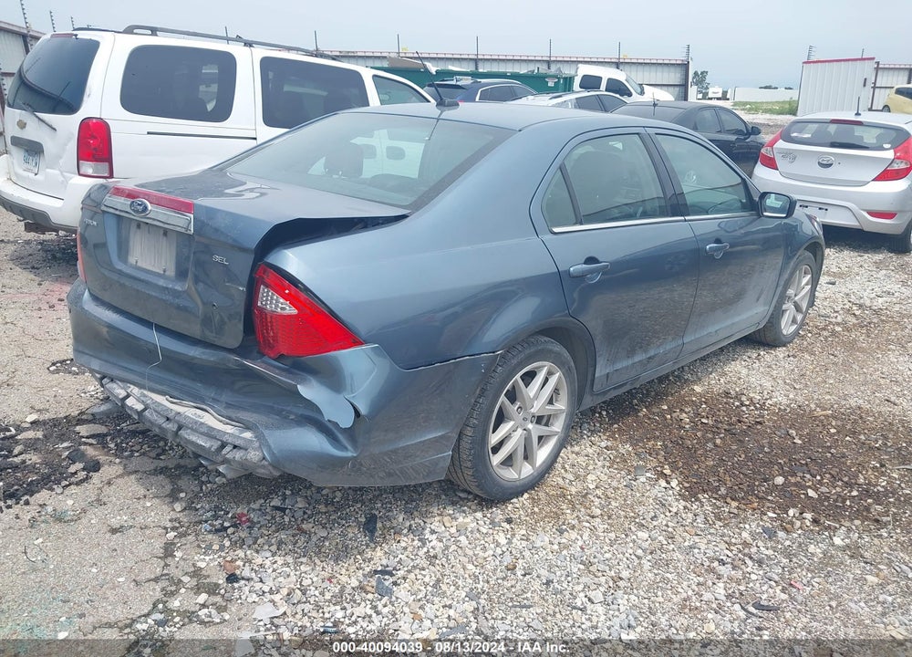 2012 FORD FUSION SEL VIN: 3FAHP0JA6CR331780