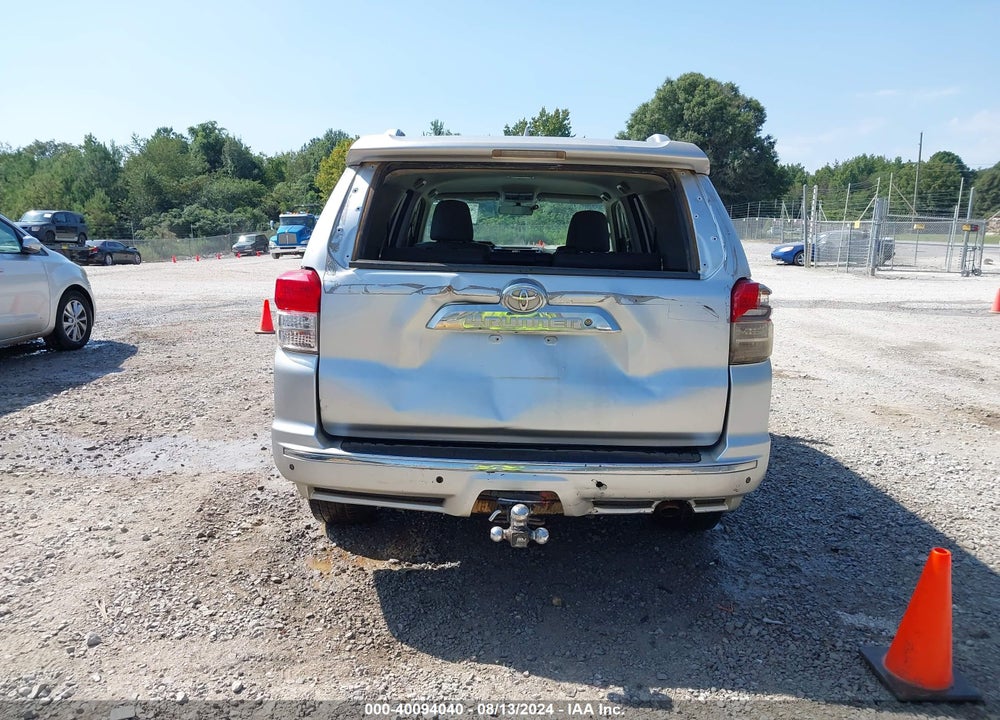 2013 TOYOTA 4RUNNER VIN: JTEZU5JR6D5062786