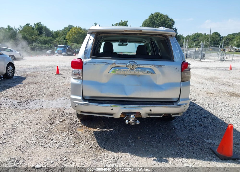 2013 TOYOTA 4RUNNER VIN: JTEZU5JR6D5062786