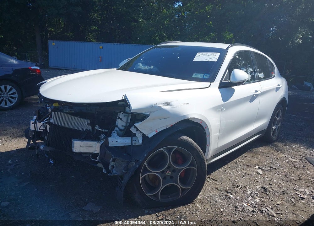 2018 ALFA ROMEO STELVIO TI SPORT AWD VIN: ZASFAKNN7J7B73621