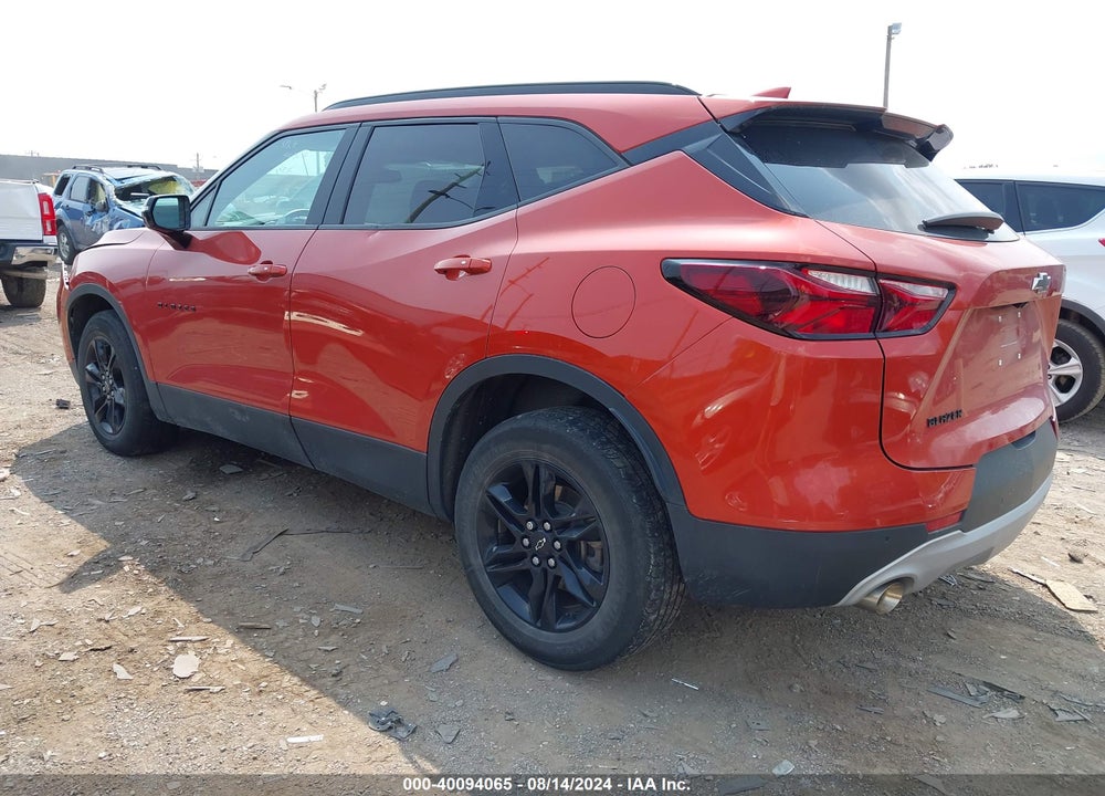2021 CHEVROLET BLAZER FWD 2LT VIN: 3GNKBCRS9MS544270