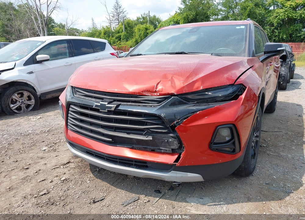 2021 CHEVROLET BLAZER FWD 2LT VIN: 3GNKBCRS9MS544270