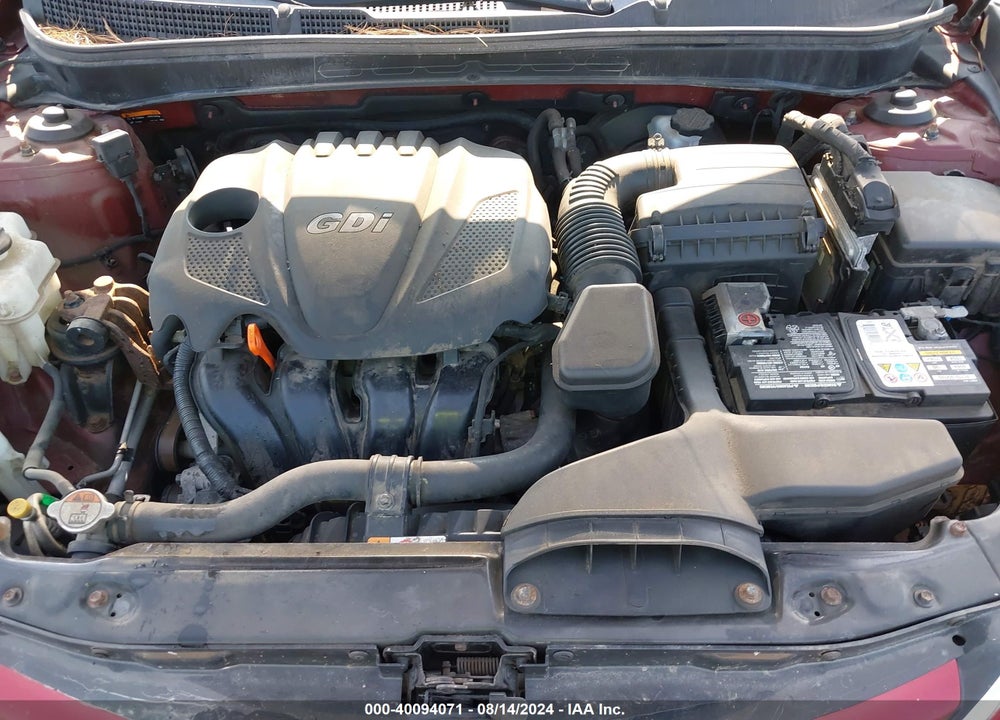 2014 HYUNDAI SONATA GLS VIN: 5NPEB4AC4EH858503