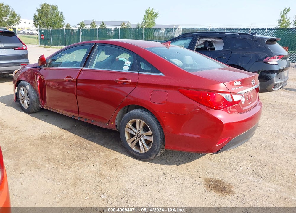 2014 HYUNDAI SONATA GLS VIN: 5NPEB4AC4EH858503
