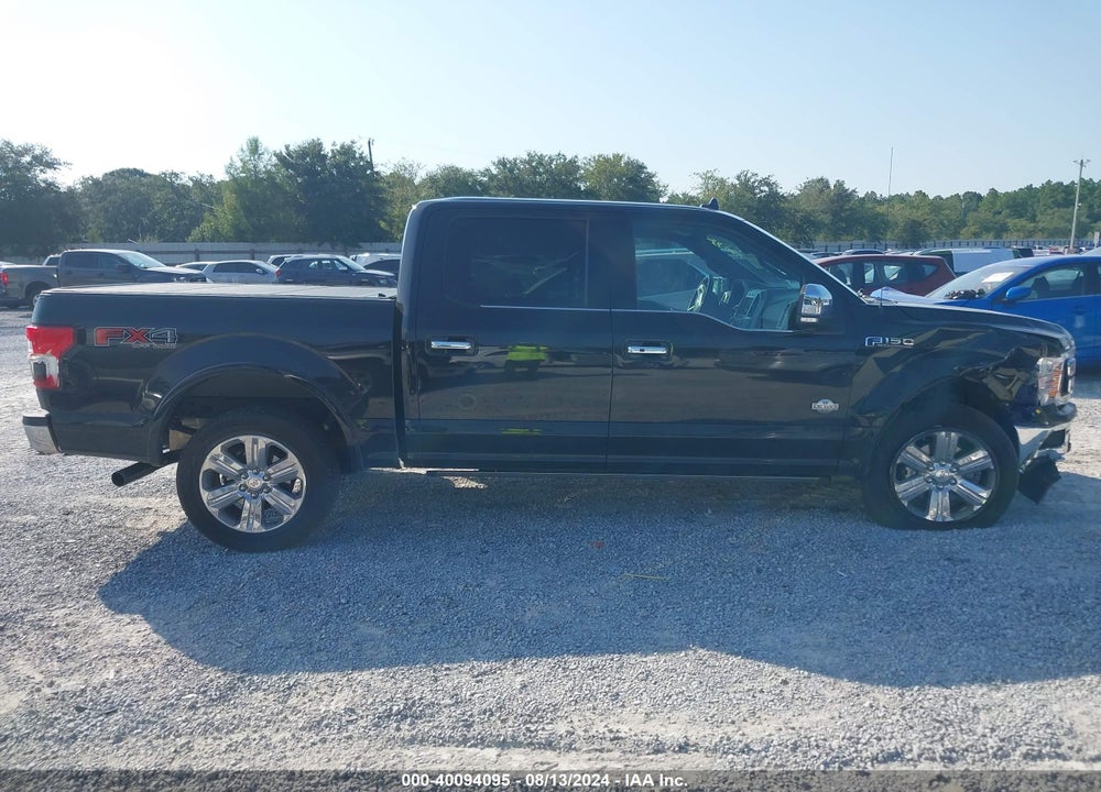 2019 FORD F-150 KING RANCH VIN: 1FTEW1E41KFA85291