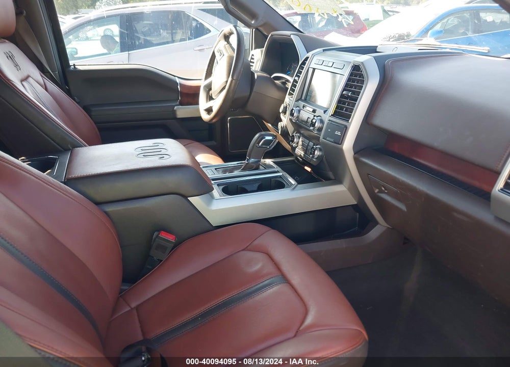 2019 FORD F-150 KING RANCH VIN: 1FTEW1E41KFA85291
