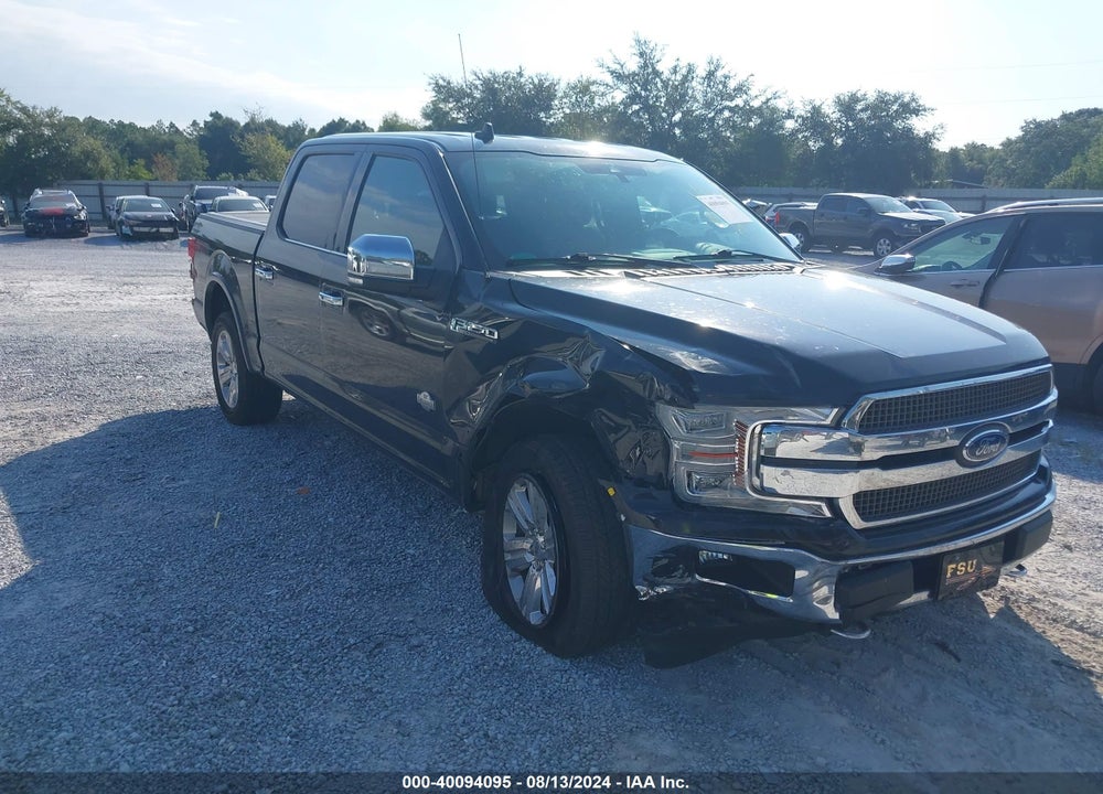 2019 FORD F-150 KING RANCH VIN: 1FTEW1E41KFA85291