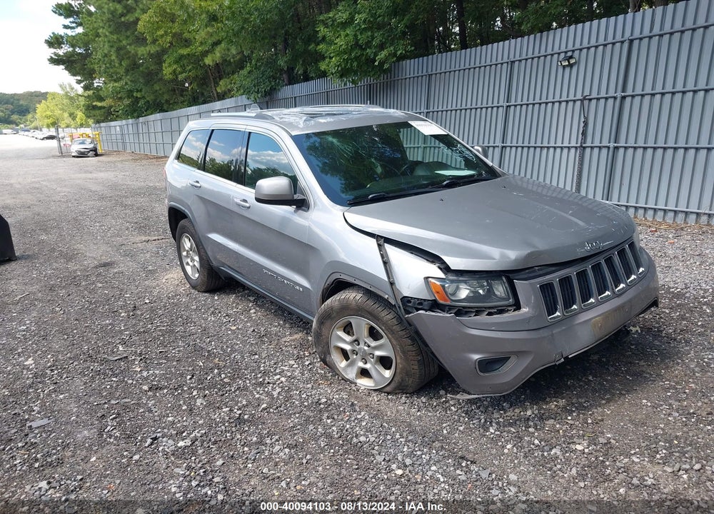 2014 JEEP GRAND CHEROKEE LAREDO VIN: 1C4RJFAG3EC210892