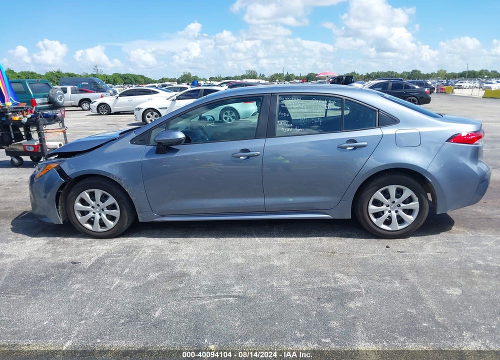 2024 TOYOTA COROLLA LE VIN: 5YFB4MDE1RP106941