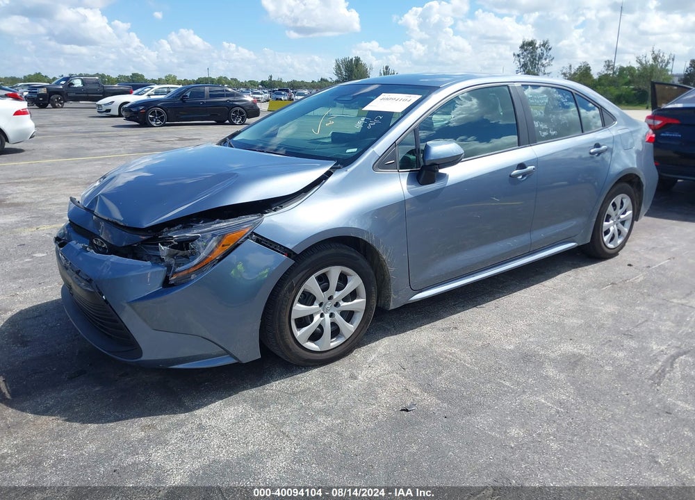 2024 TOYOTA COROLLA LE VIN: 5YFB4MDE1RP106941
