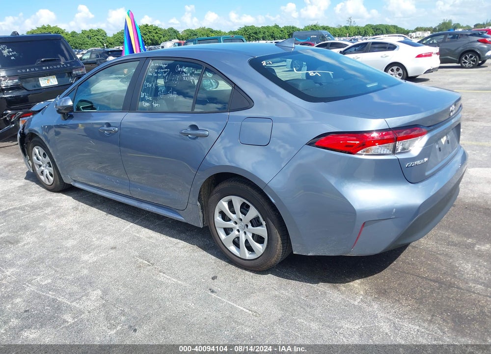 2024 TOYOTA COROLLA LE VIN: 5YFB4MDE1RP106941