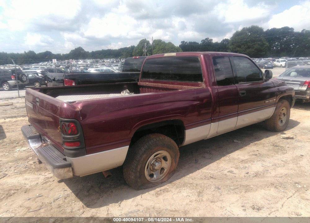 2001 DODGE RAM 1500 ST VIN: 3B7HC13Y61G743079