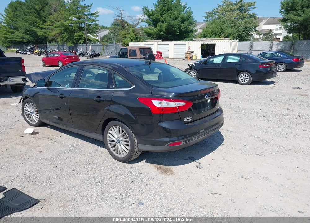 2012 FORD FOCUS SEL VIN: 1FAHP3H25CL460950