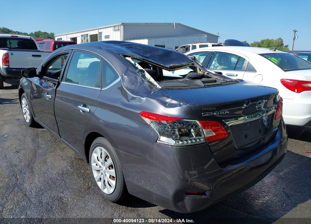2014 NISSAN SENTRA SV VIN: 3N1AB7APXEY314662