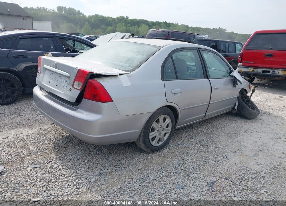 2003 HONDA CIVIC EX VIN: 1HGES26793L032742