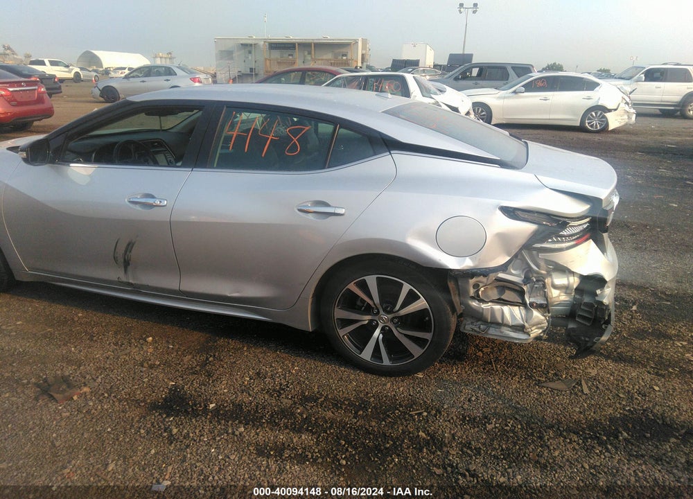 2021 NISSAN MAXIMA SV XTRONIC CVT VIN: 1N4AA6CV2MC502515