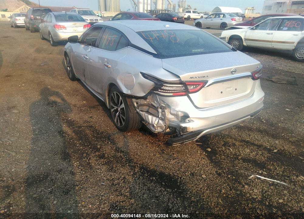 2021 NISSAN MAXIMA SV XTRONIC CVT VIN: 1N4AA6CV2MC502515